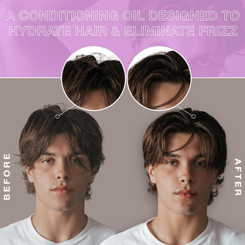 Hair Craft Co. CRVFT texture close-up highlights silky non-greasy feel during use.