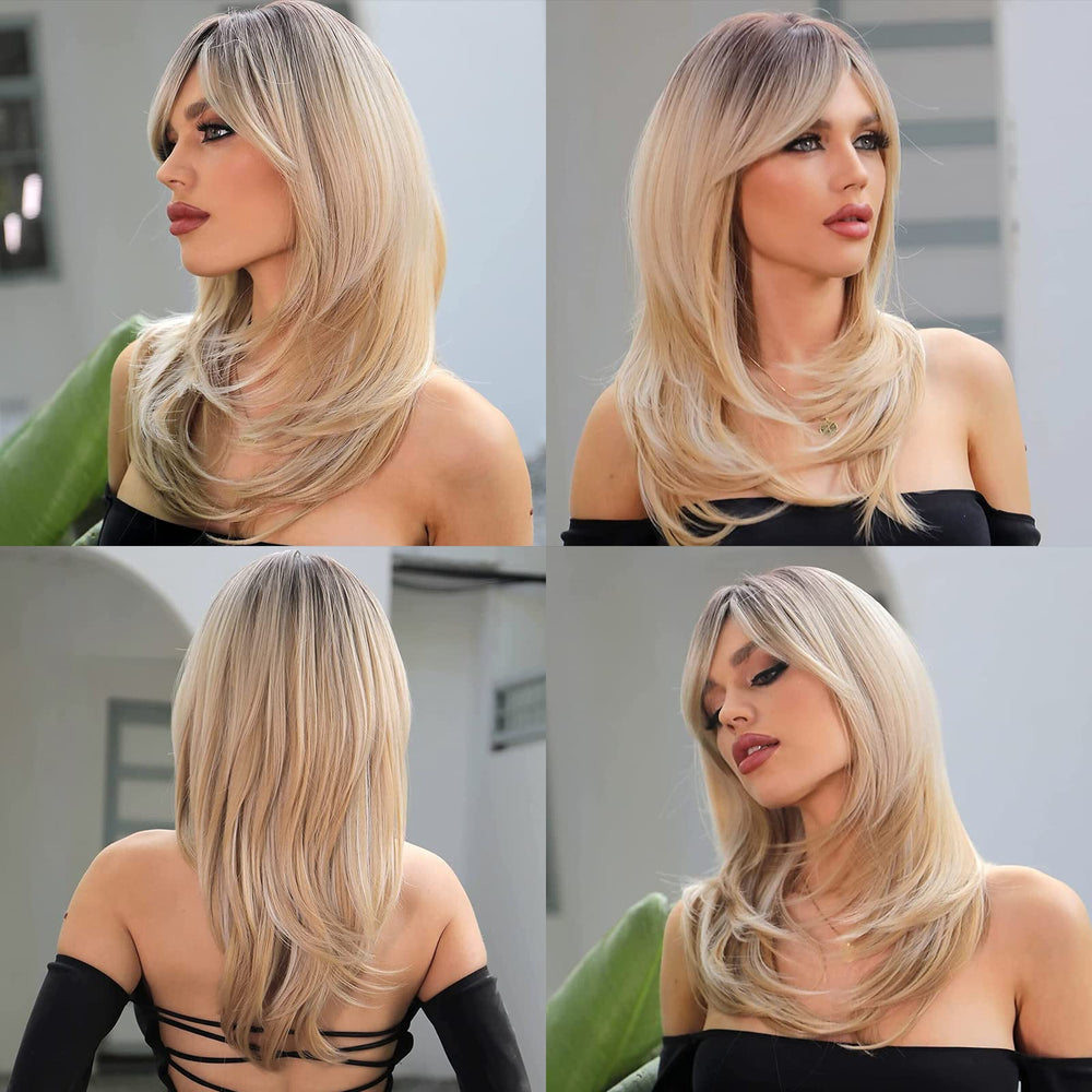 HAIRCUBE Blonde Wigs Soft Cap breathable comfort during extended wear.