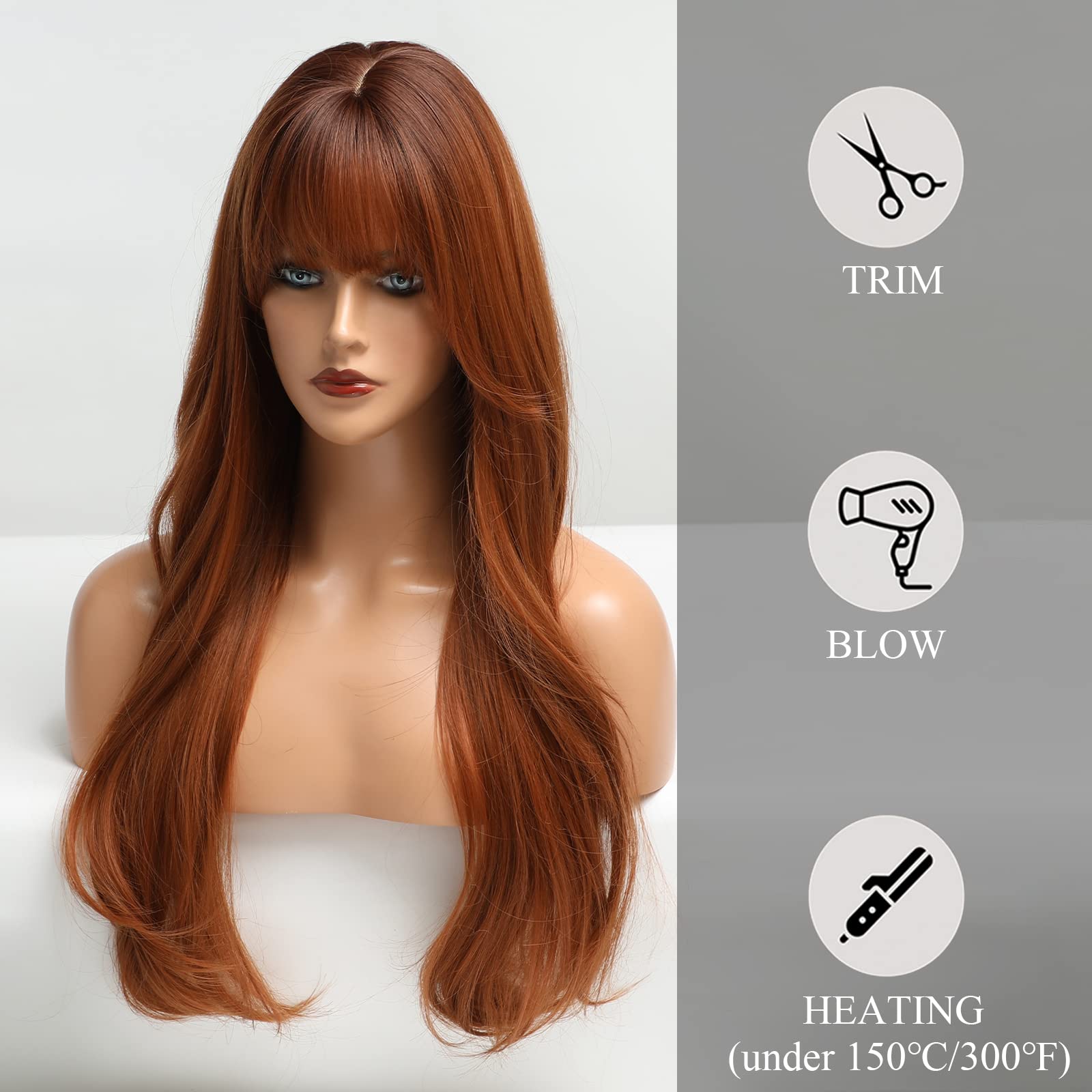 HAIRCUBE wig color swatches for everyday style