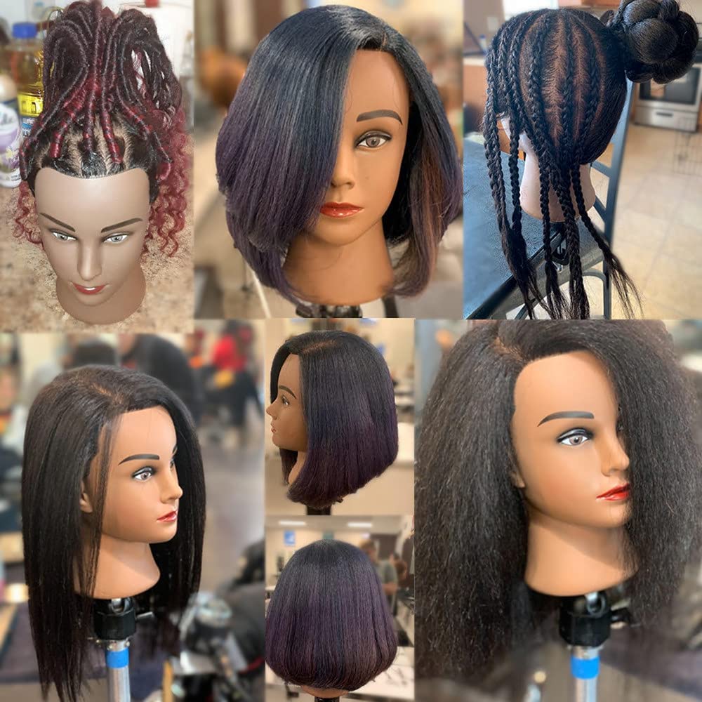 Hairingrid mannequin head for braiding and updo practice.