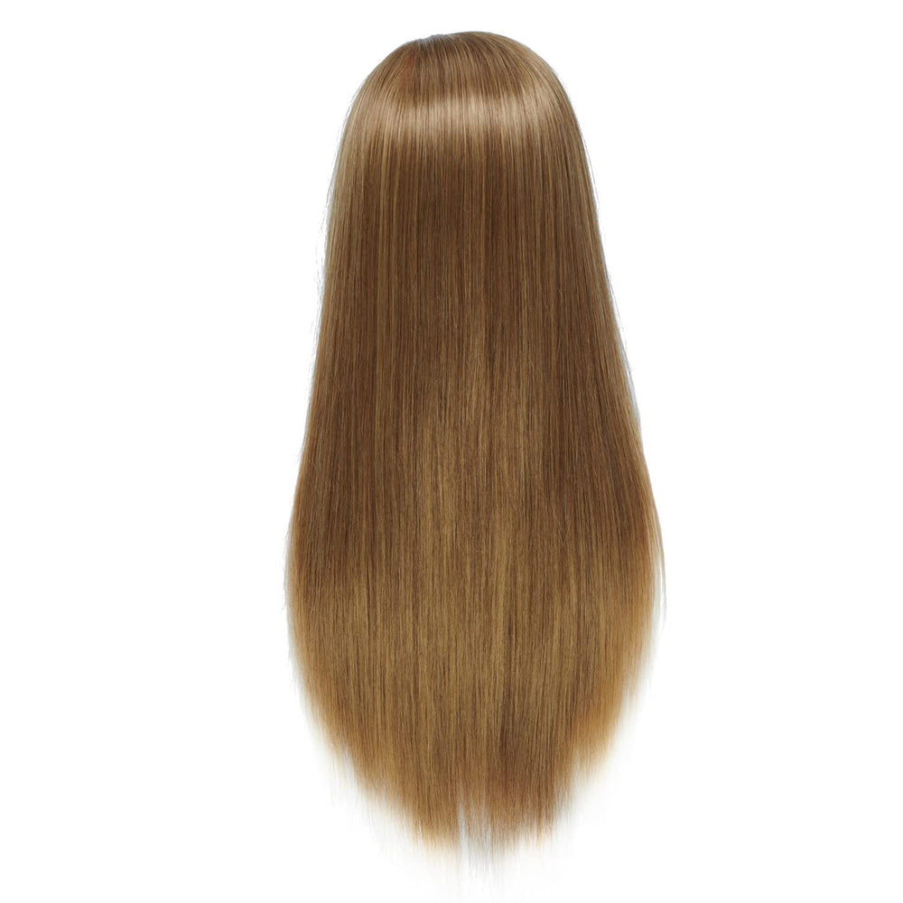 Hairingrid head color golden-brown aids realistic color-matching practice.