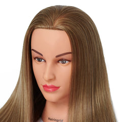 Hairingrid head length 26-28 inches for versatile styling practice.
