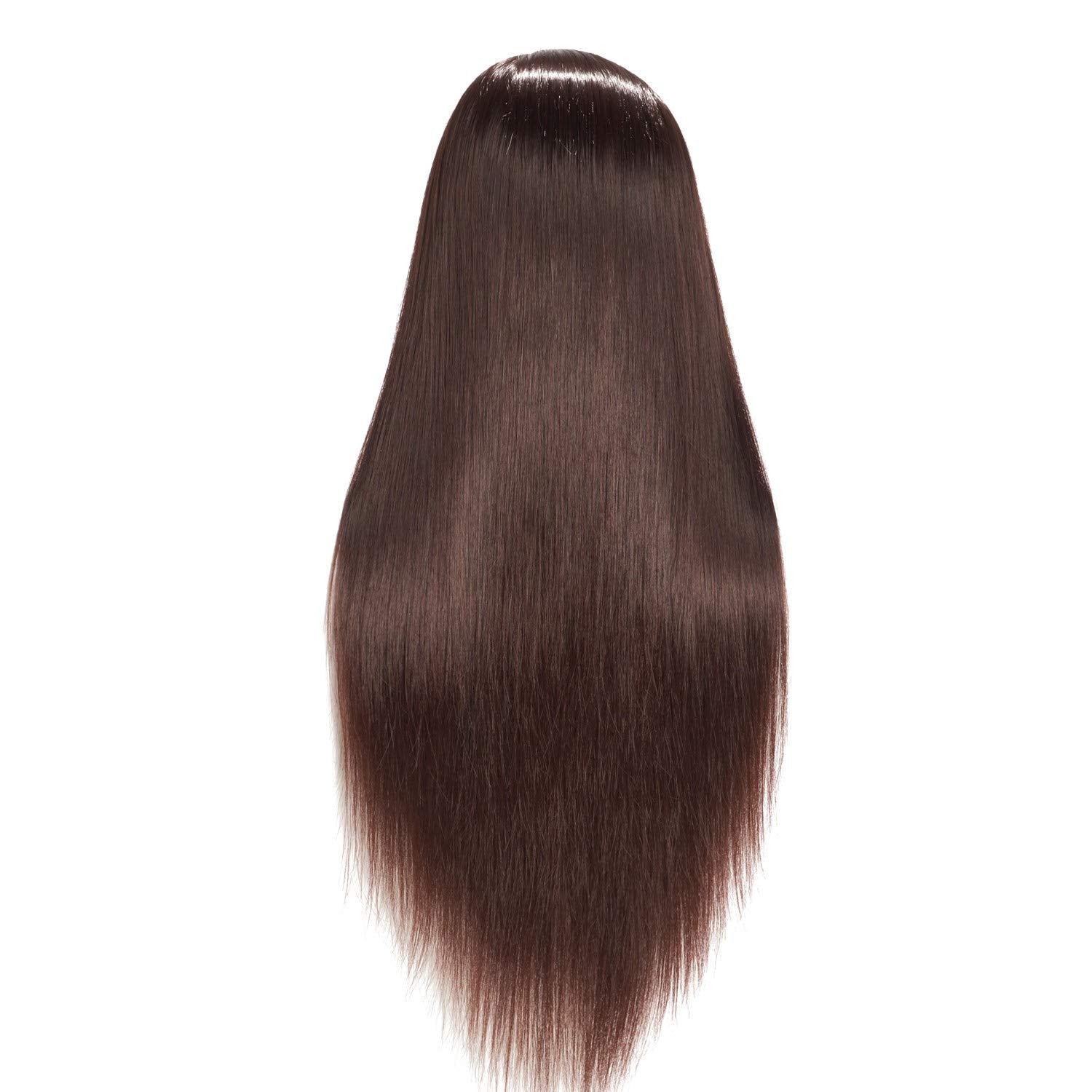 Hairingrid mannequin head synthetic fiber hair heat-styling friendly