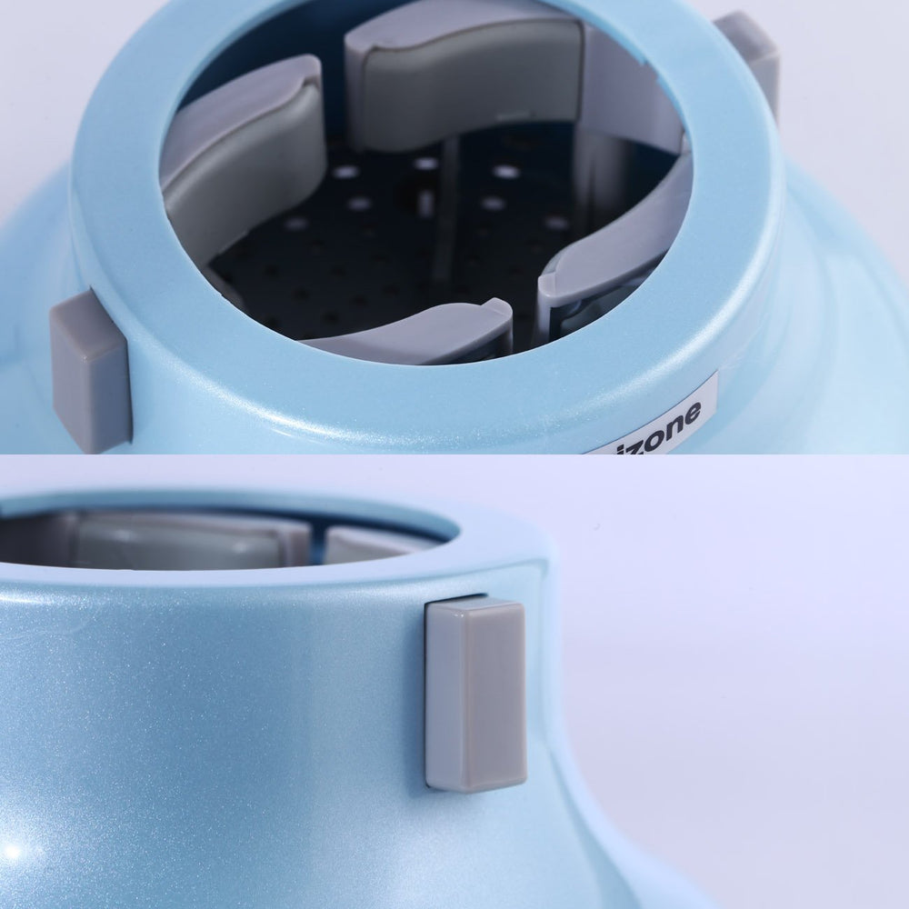 Hairizone diffuser blue piano finish conveys stylish hotel-friendly design