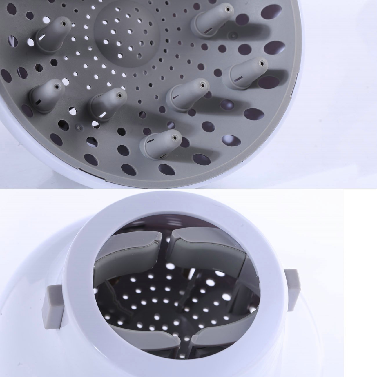 Hairizone diffuser compatible with most dryers for versatile styling