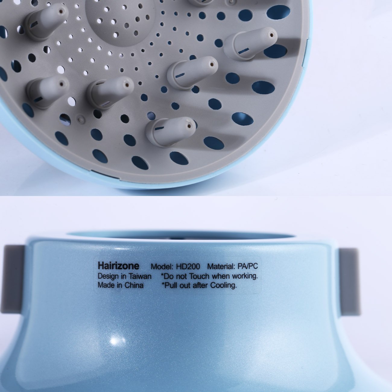 Hairizone diffuser heat resistance up to 150°C demonstrated