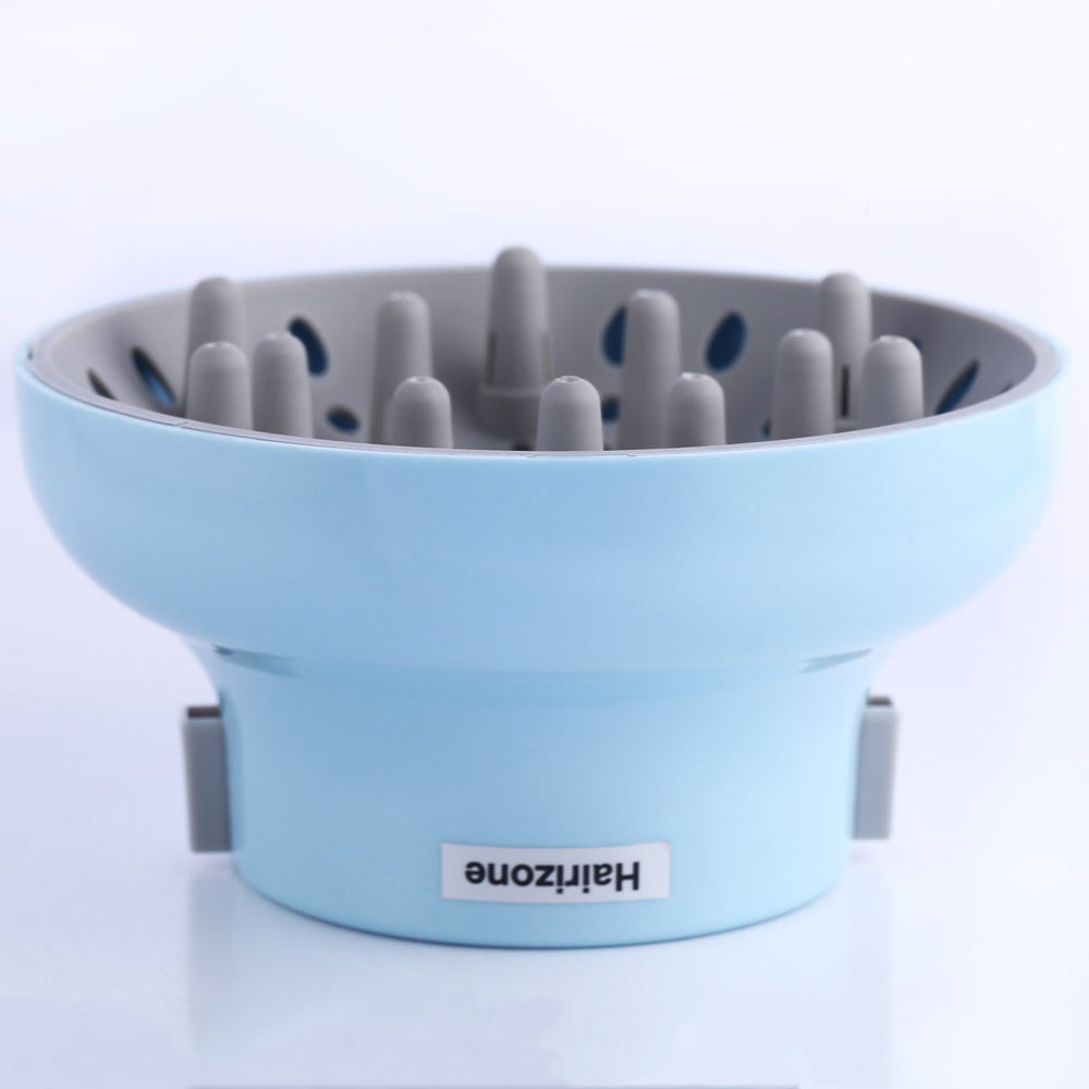 Hairizone diffuser travel compact blue image for portable styling