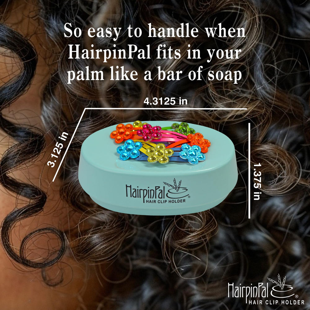 HairpinPal includes 25 bobby pins for convenience