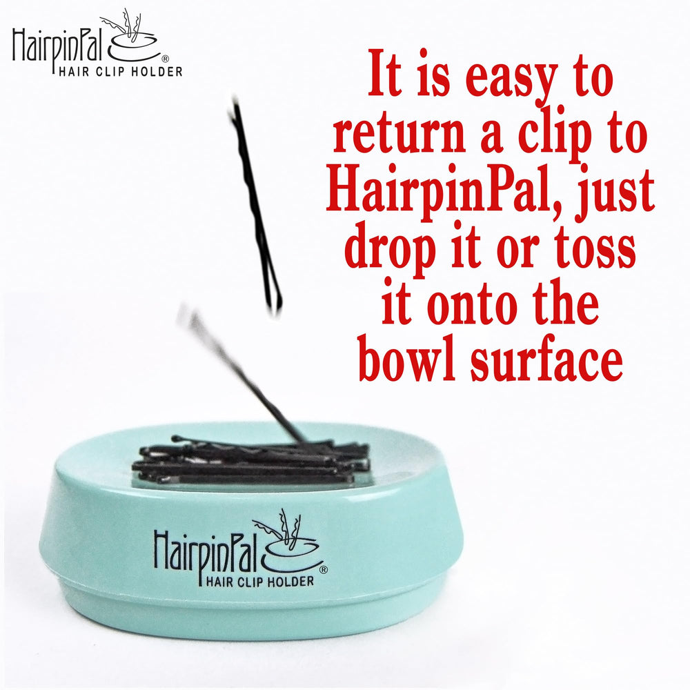 HairpinPal USA-made seafoam teal finish highlights quality