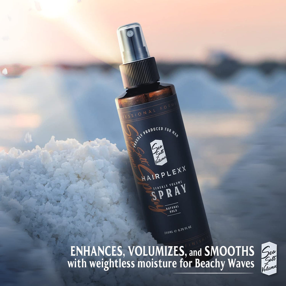 Hairplexx Sea Salt matte finish hair highlights low shine and natural hold