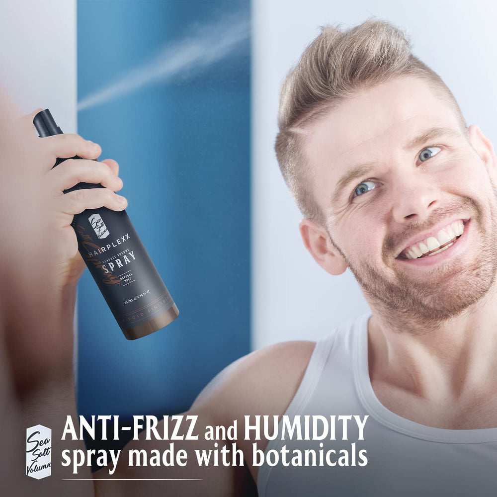 Hairplexx Sea Salt UV protection feature guarding hair from sun