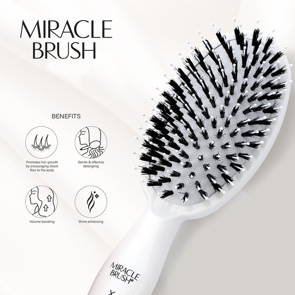 Hairtamin Miracle Brush great for pets and family grooming routines
