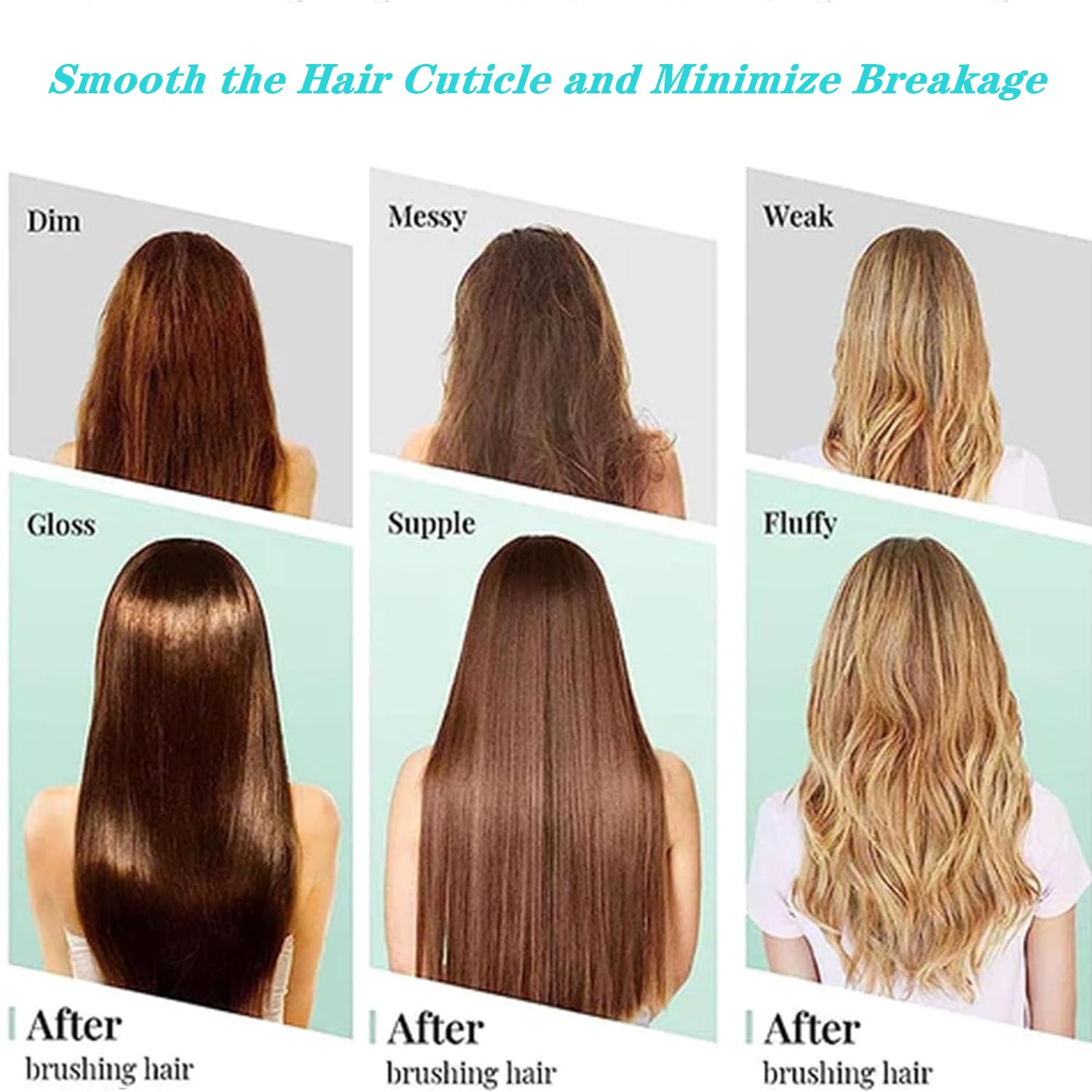 HaiSun Lixera scalp massage feature promotes circulation during grooming.