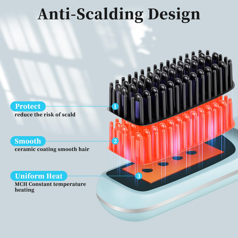 HAJIFGH Go Brush Pro blue USB charging setup emphasizes convenient power anywhere.
