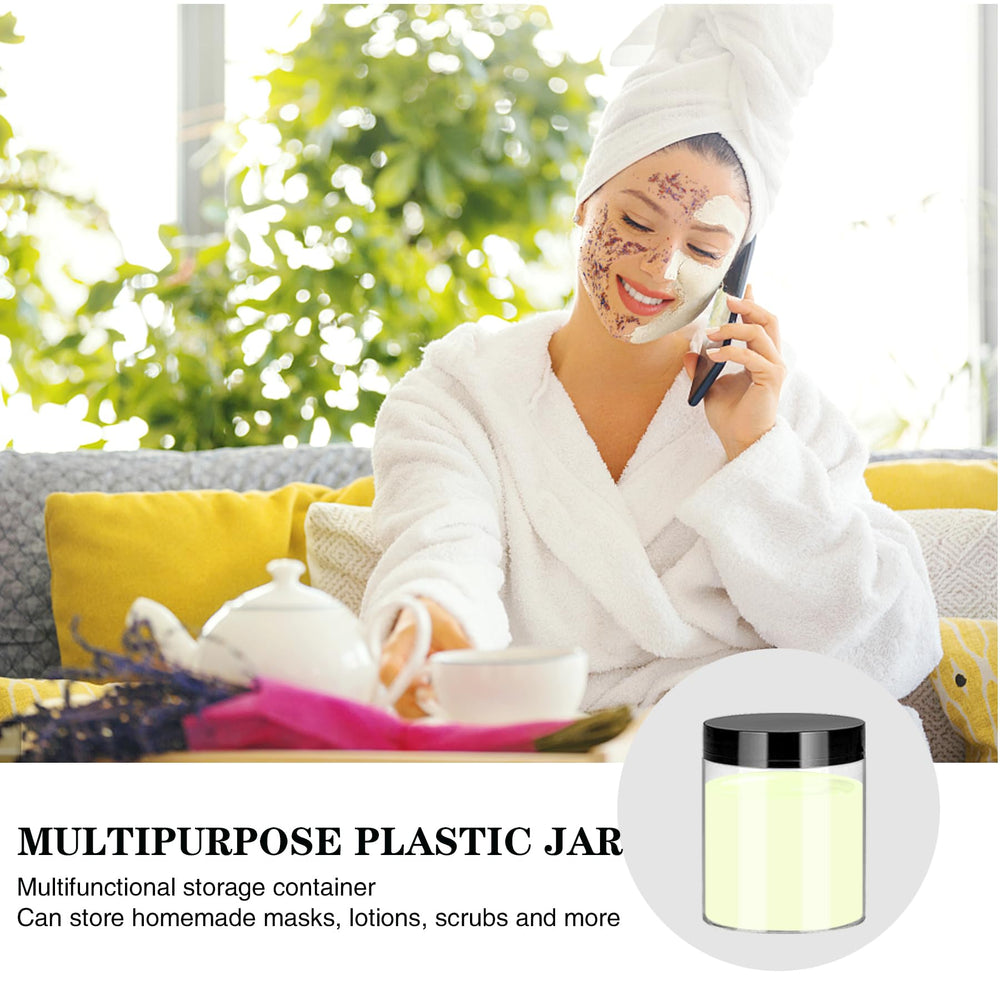 Hajoyful BPA-free PET plastic jar emphasizes safe, durable storage solutions.