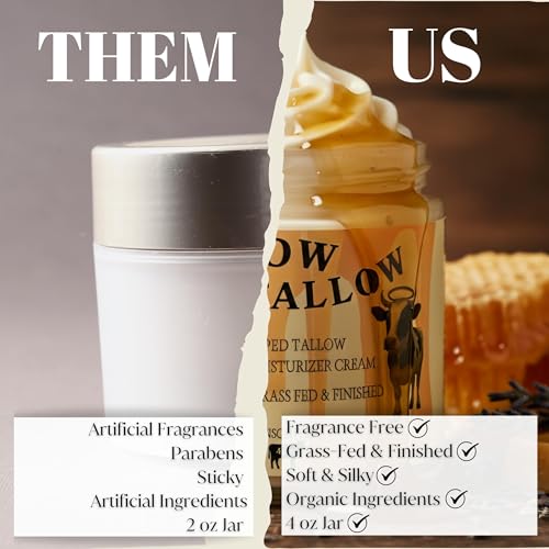 Hallow Naturals Hallow Tallow ingredients list highlights five pure components.