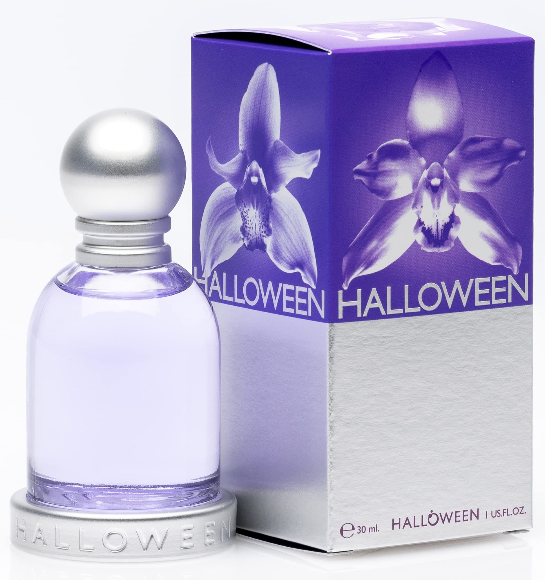 Halloween j del pozo edt front bottle view for daytime floral wear.