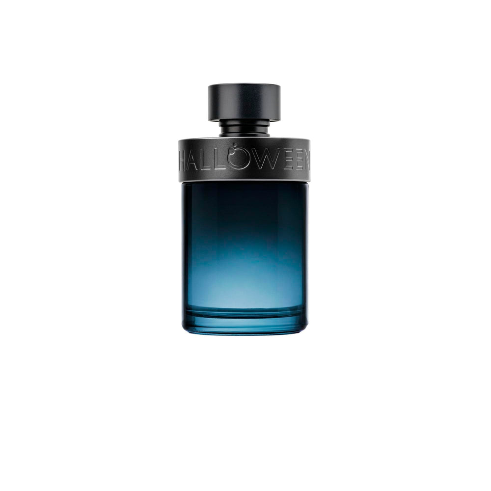 Halloween Man X 4.2 oz bottle on display signals versatile casual wear