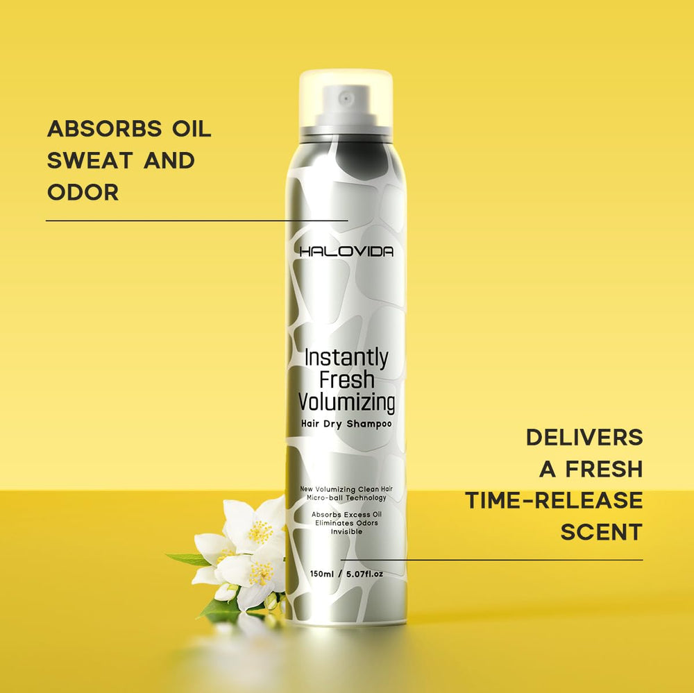 HALOVIDA with panthenol and Vitamin E nourishes without heaviness.