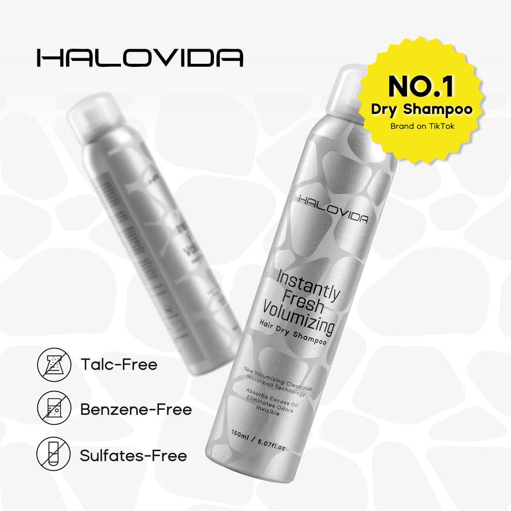 HALOVIDA spray delivers a just-washed look with minimal effort