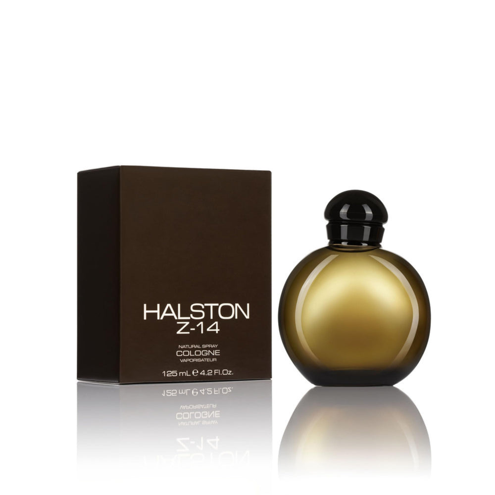 Halston Z-14 bottle highlights citrus top notes for a fresh, confident impression.