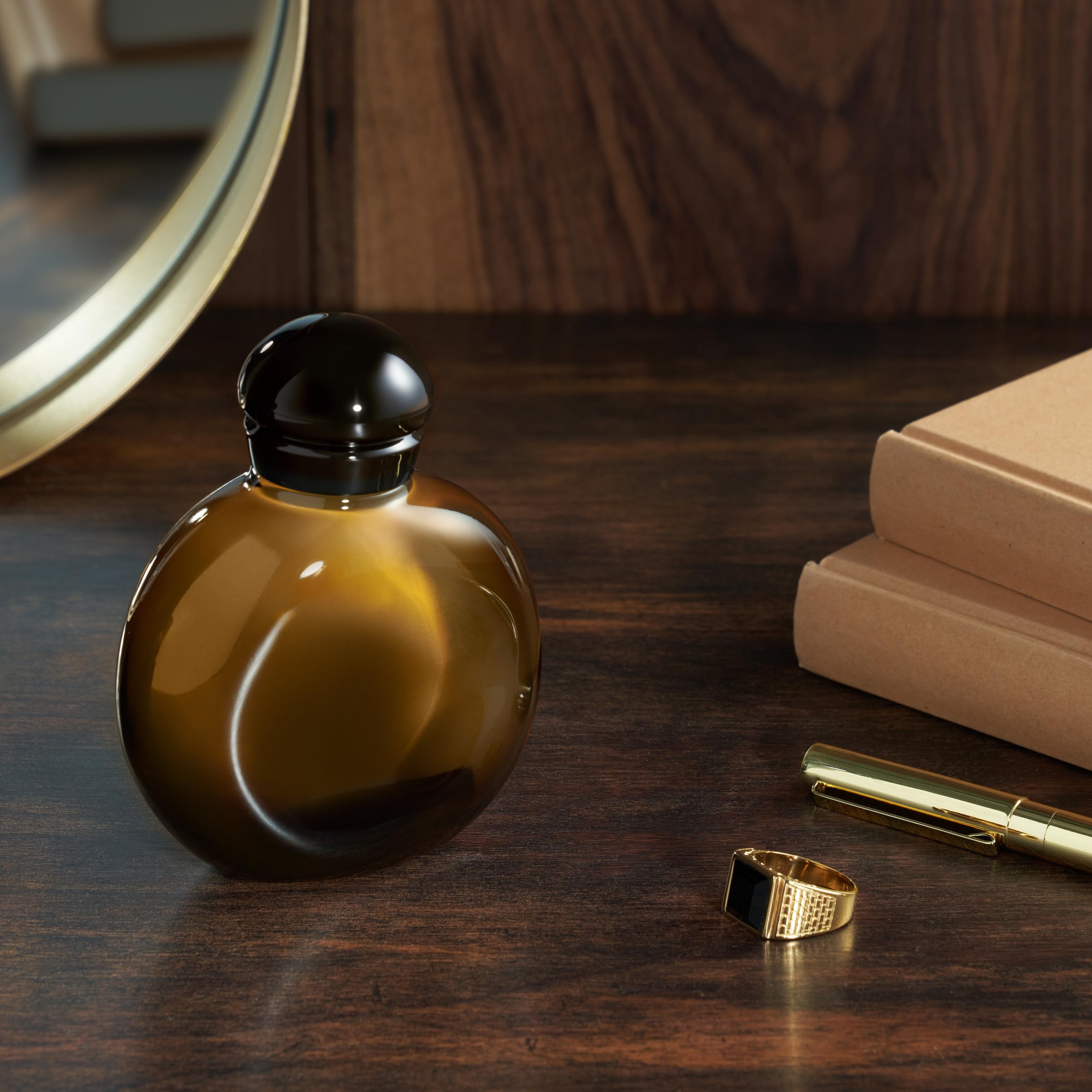 Halston Z-14 woody base of patchouli cedarwood and tonka adds lasting depth.