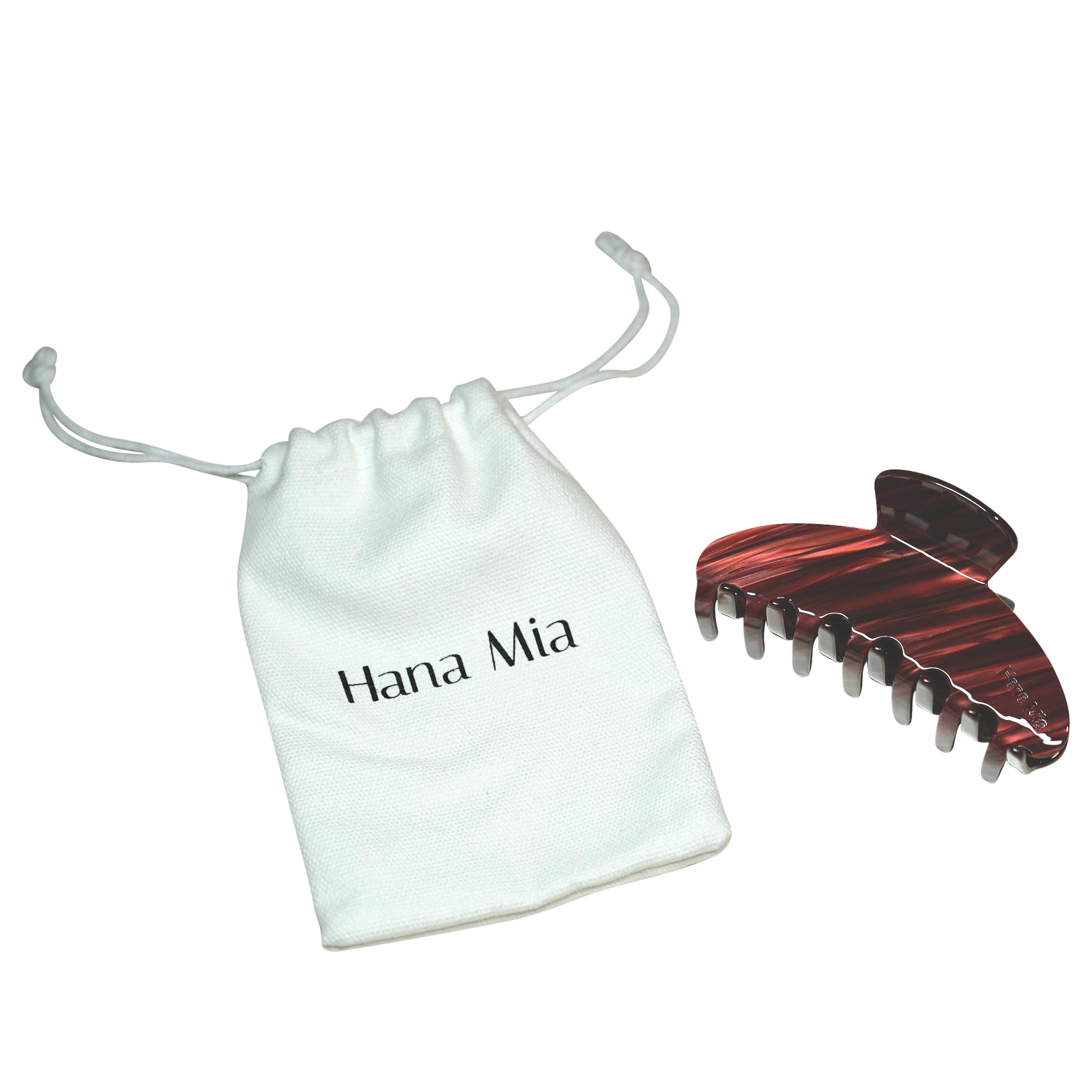 Hana Mia large claw clip suitable for thick or fine hair.
