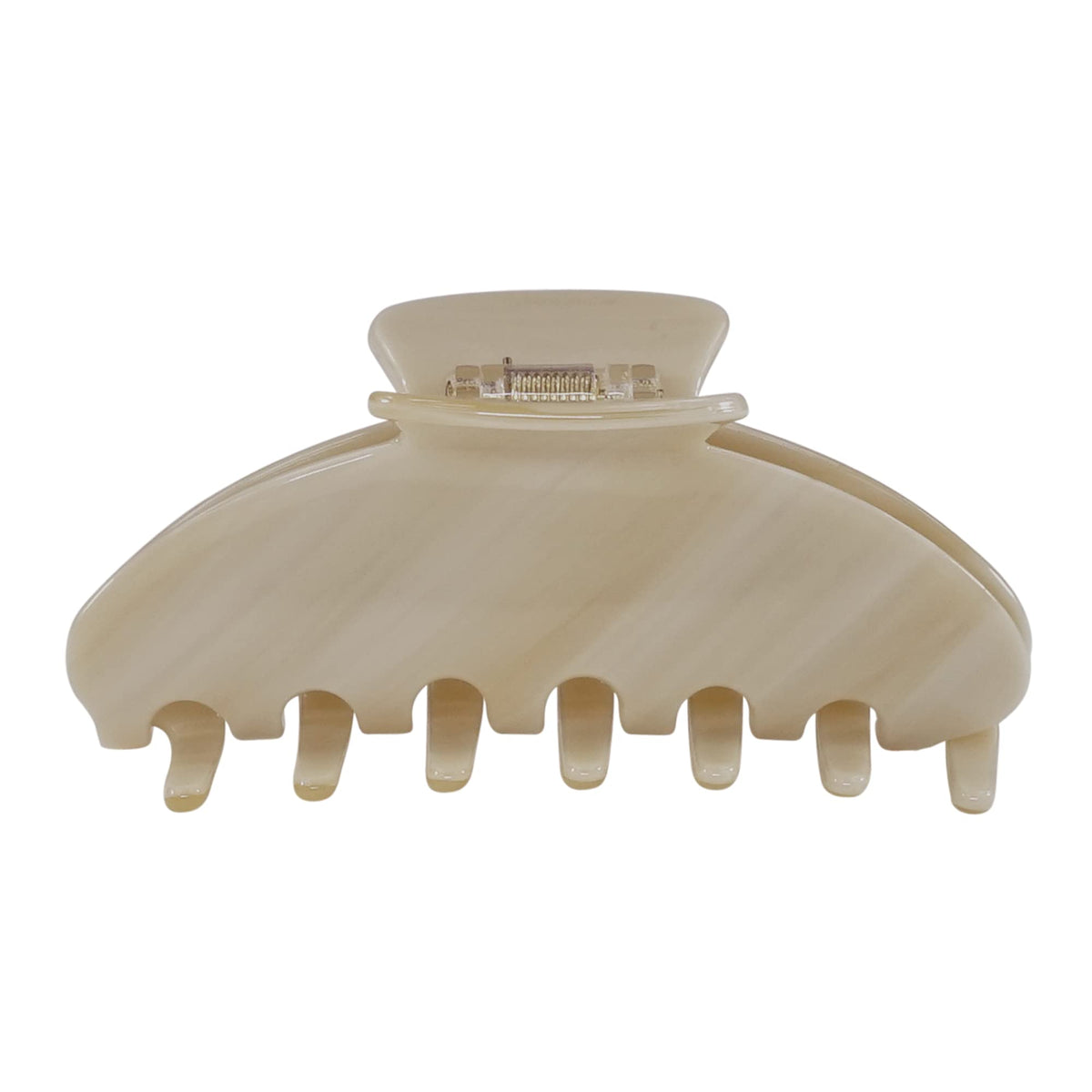 Hana Mia premium cream acetate hair clip in 4-inch size for secure all-day hold
