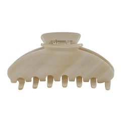 Hana Mia premium cream acetate hair clip in 4-inch size for secure all-day hold
