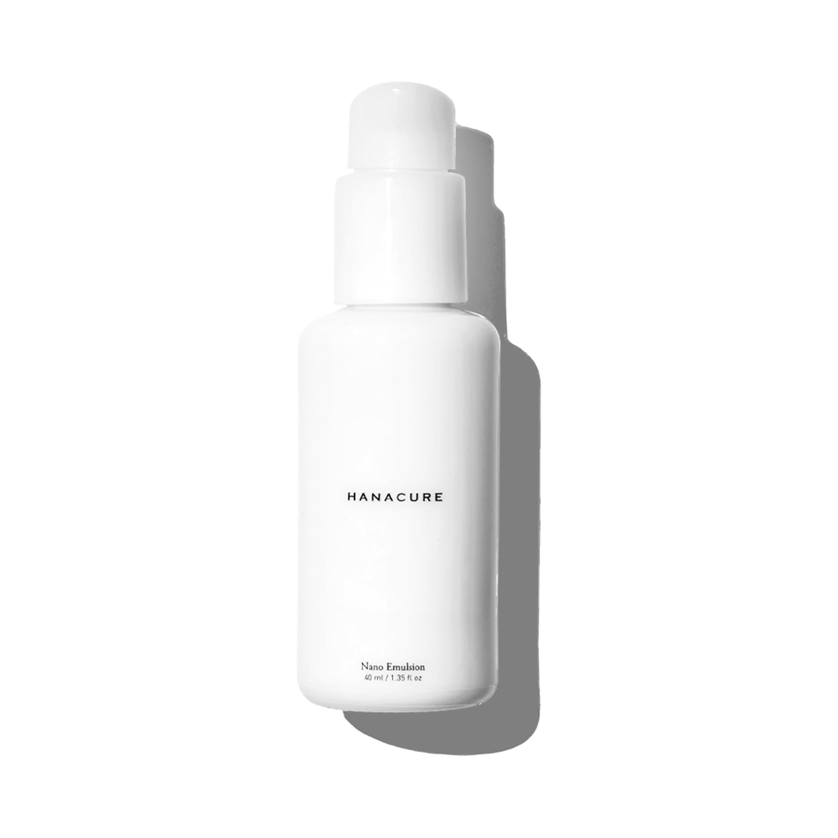 Hanacure Nano Emulsion Moisturizer jar close-up for weightless hydration