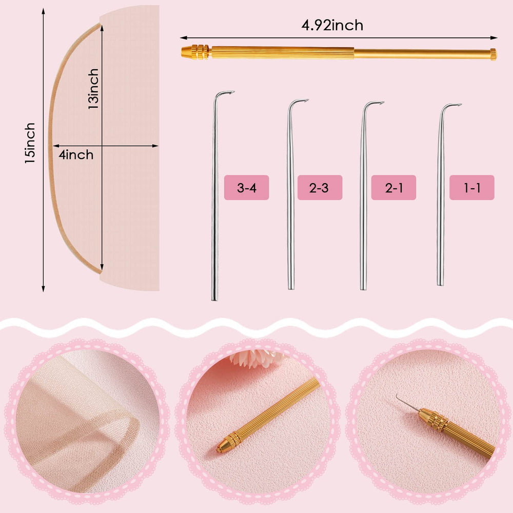Hanaive brass ventilating needle holder with removable needles.