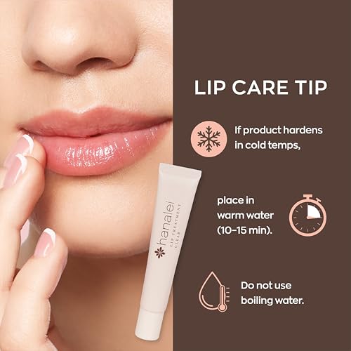 Hanalei Lip Treatment after-use soft lips and subtle shine