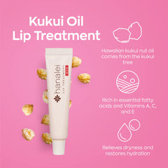 Hanalei lip balm being smoothly applied during morning routine