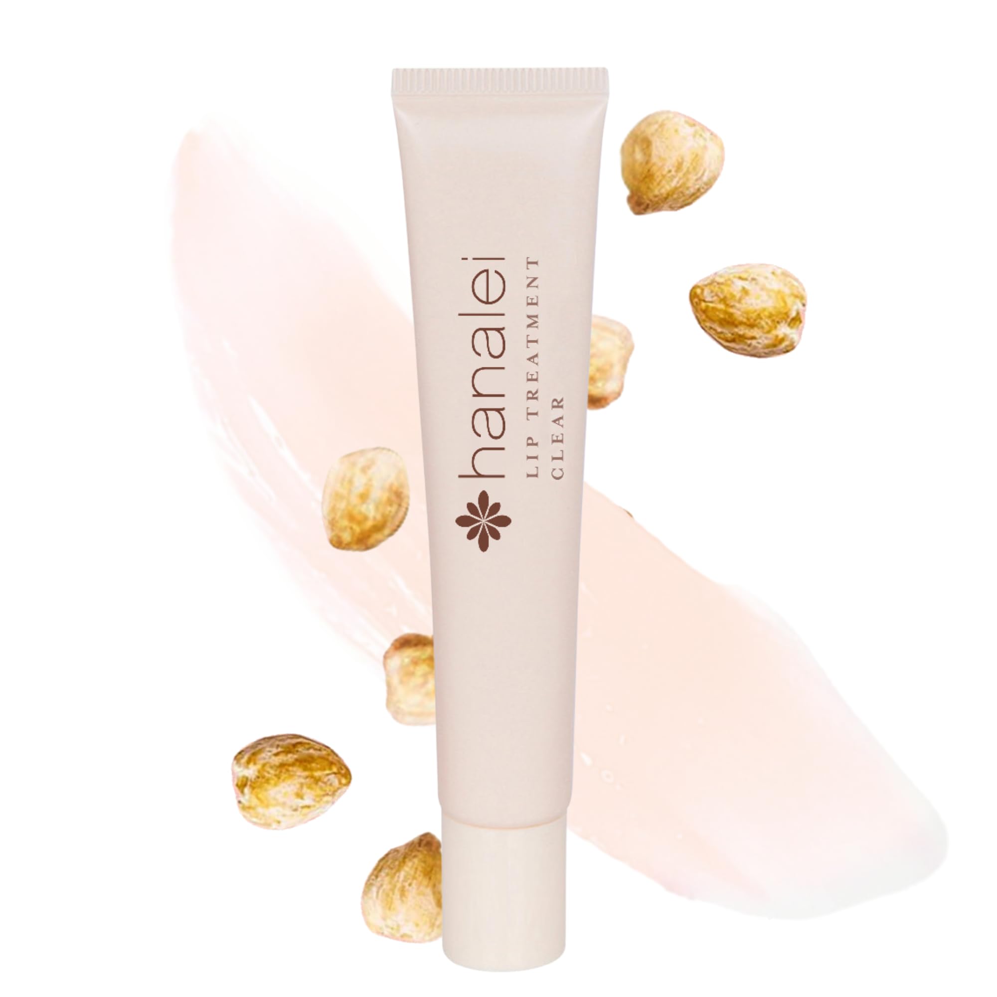 Hanalei Lip Treatment clear tint 15g delivers lightweight moisture for dry lips