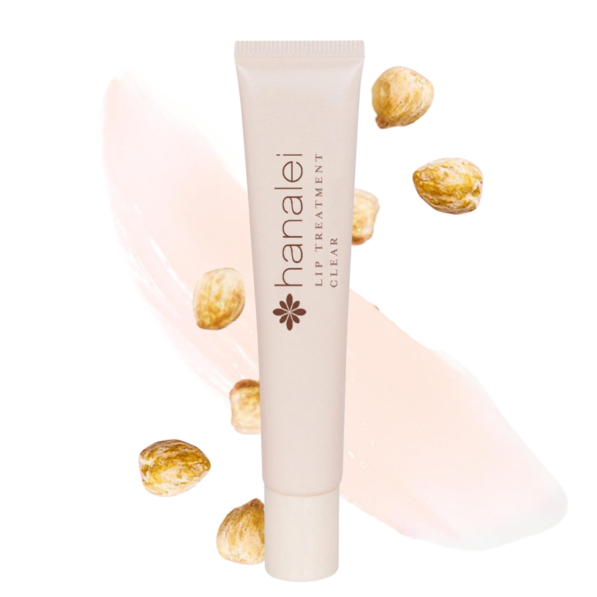 Hanalei Lip Treatment clear tint 15g delivers lightweight moisture for dry lips