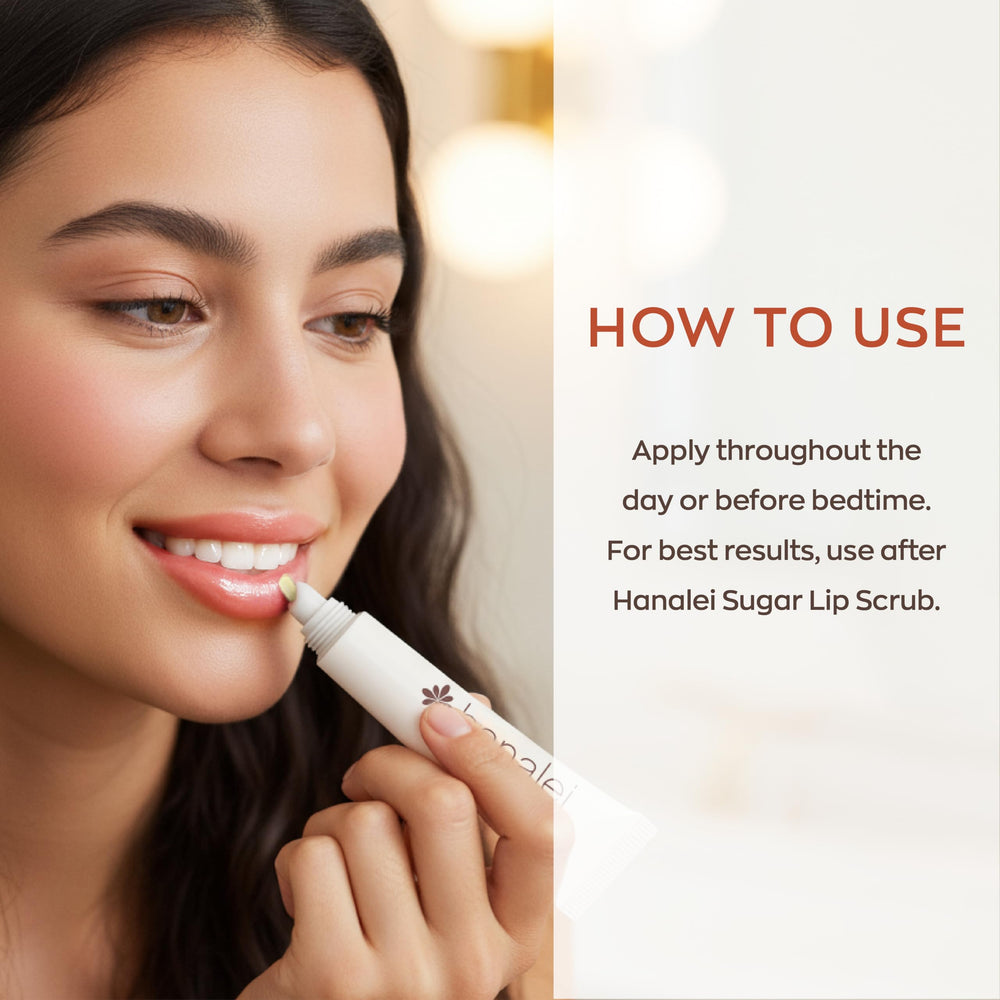 Hanalei Lip Treatment cruelty-free badge signals ethical beauty