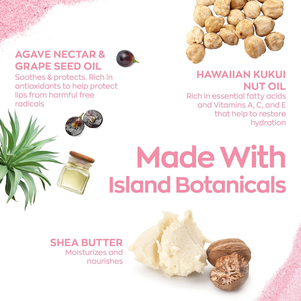Hanalei Lip Treatment grapeseed oil nourishes and protects lips from dryness.