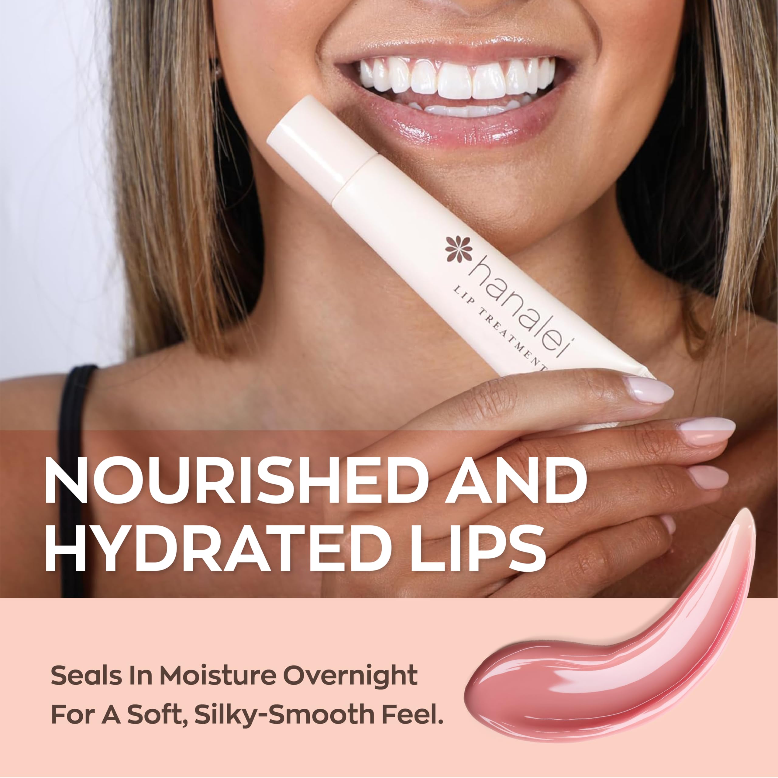Hanalei Lip Treatment ingredients graphic details antioxidant protection benefits