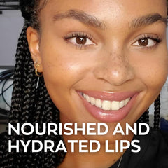 Hanalei Lip Treatment mauve tint adds color while moisturizing lips.