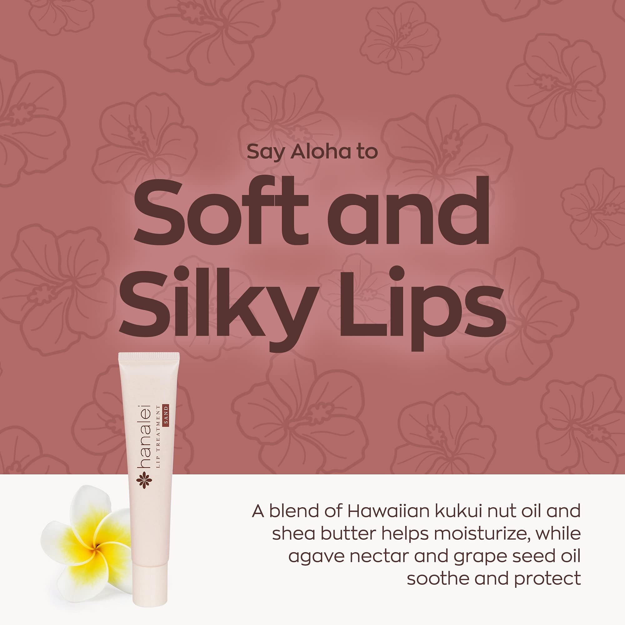 Hanalei lip treatment shea butter emphasis on rich moisturization