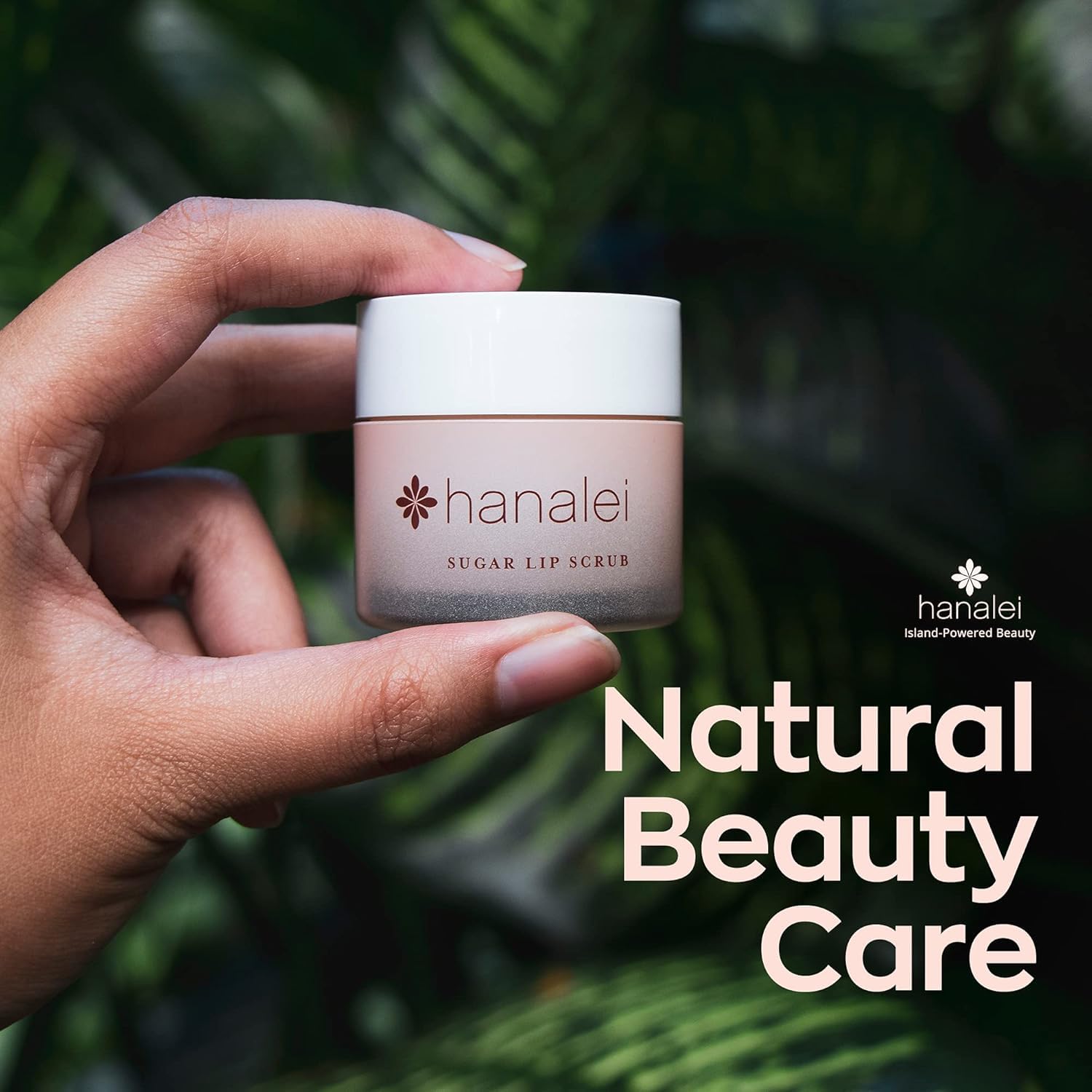 Vegan cruelty-free Leaping Bunny logo on Hanalei lip care product