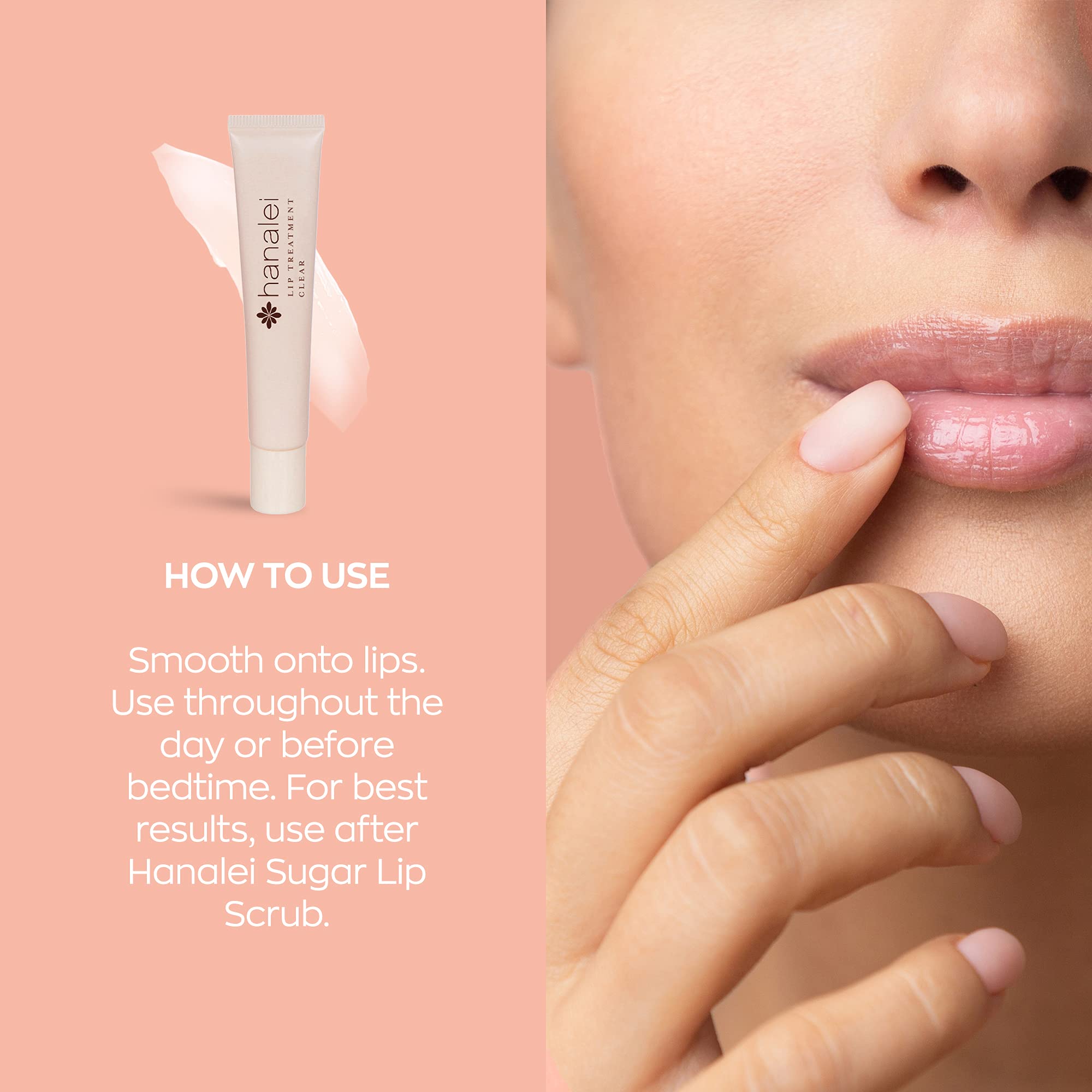 Hanalei travel-size trio of lip treatment balms for on-the-go hydration.