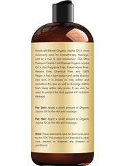 Handcraft Blends Jojoba Oil applied on face for quick absorption