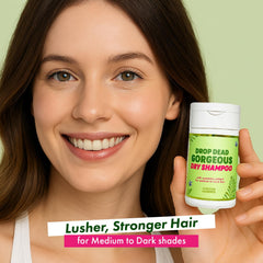 Handmade Heroes rosemary powder on scalp quick refresh between washes
