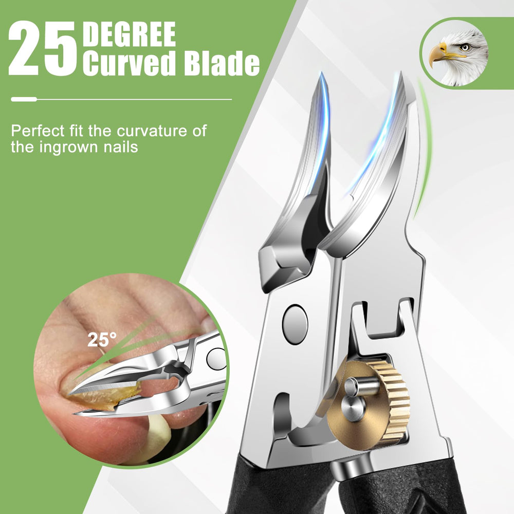 HANDWENG 3.5 inch long handle delivers leverage for easier trimming.