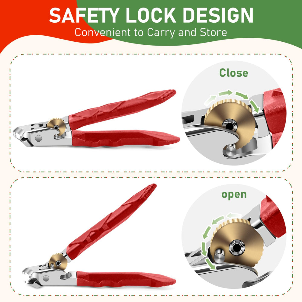 HANDWENG anti-splash catcher keeps nail clippings contained during use.