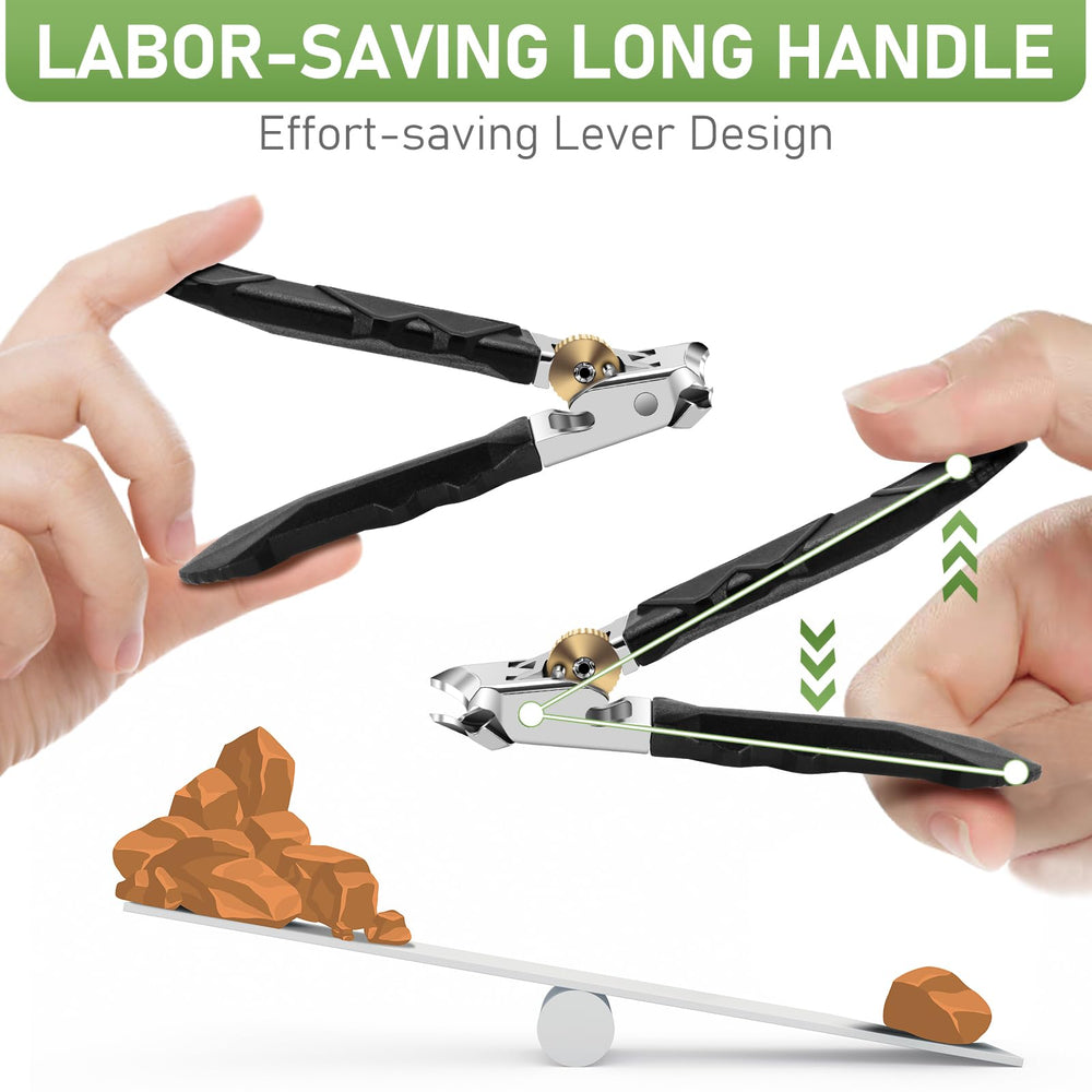 HANDWENG ergonomic non-slip handle provides a secure grip during use.