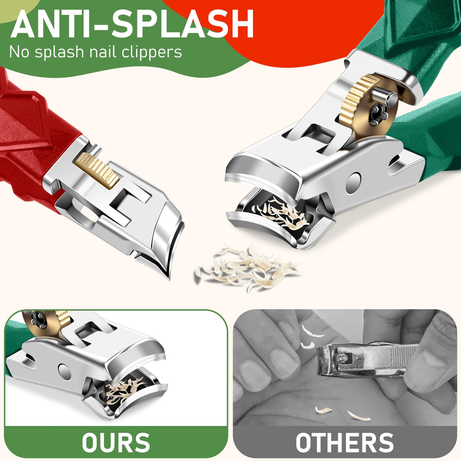 HANDWENG clippers have a long 3.5-inch handle for extra leverage and reduced effort.