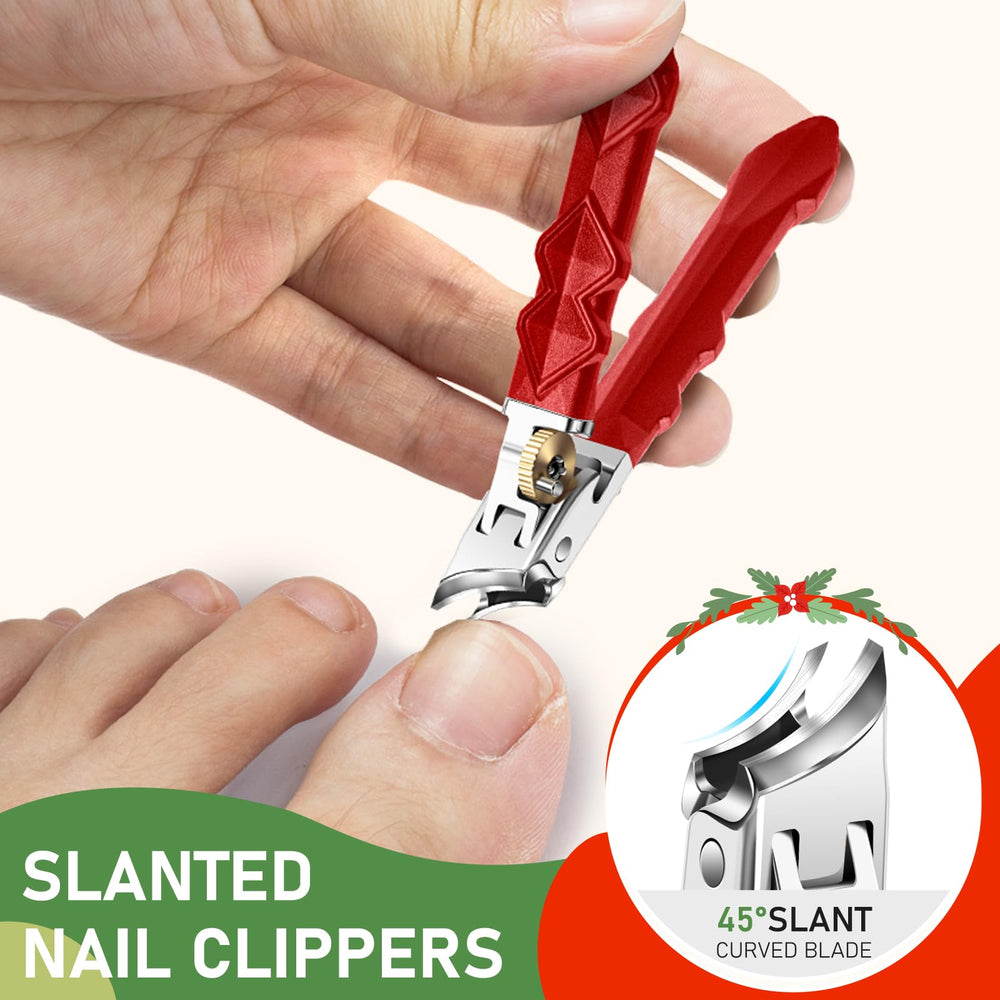 HANDWENG clippers with ultra-sharp stainless steel blade deliver smooth, snag-free nails.