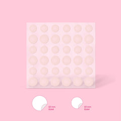 HANHOO blemish patch 10mm size — flexible coverage for small pimples.